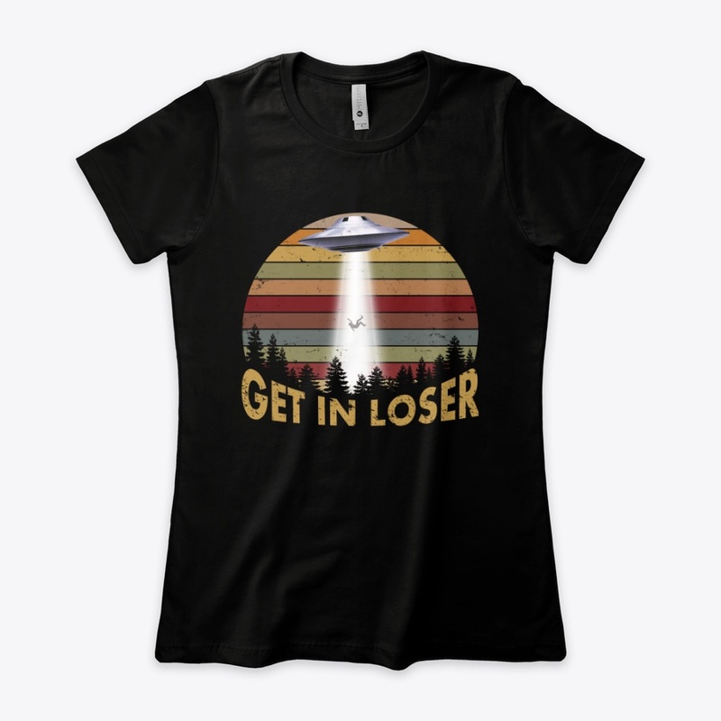 Get In Loser Alien Abduction