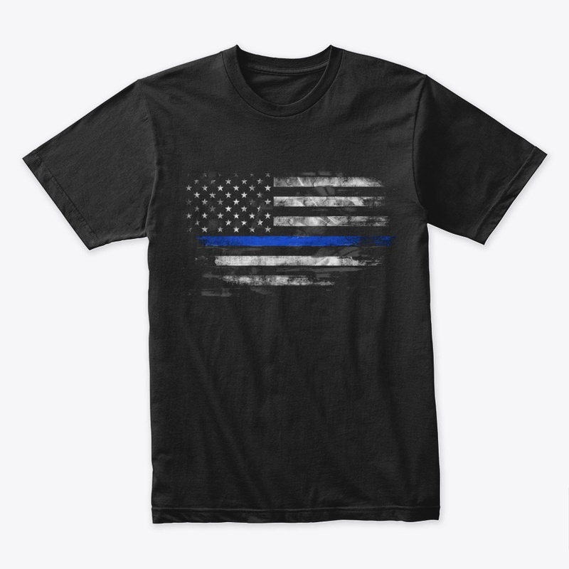 Thin Blue Line Flag 2.0 Front