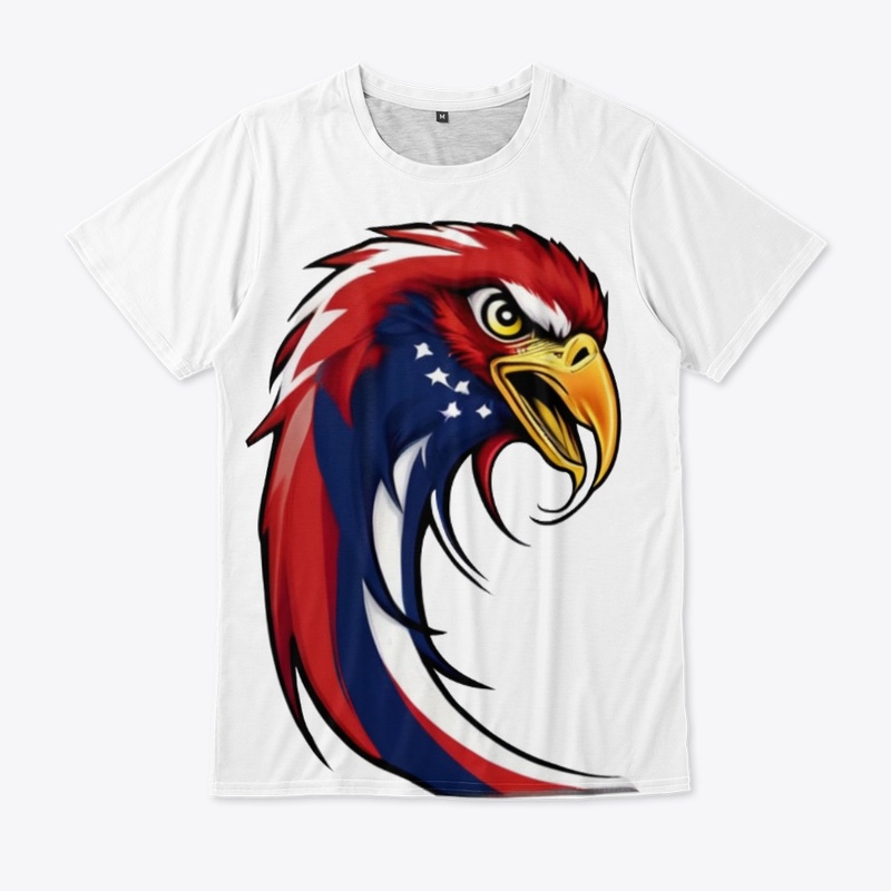 USA Flag T-shirt Design