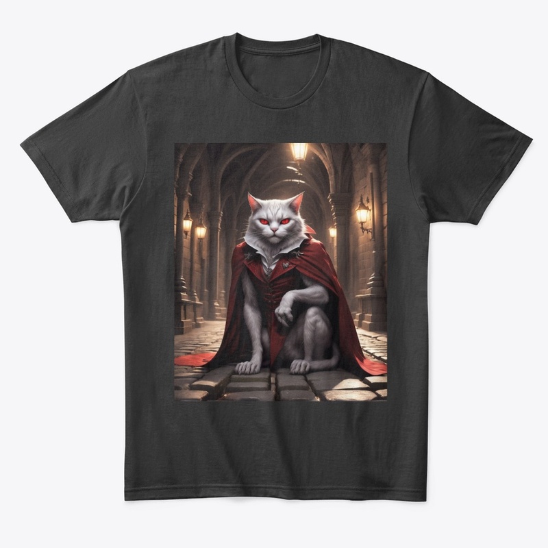 Vampire Cat in the Shadows