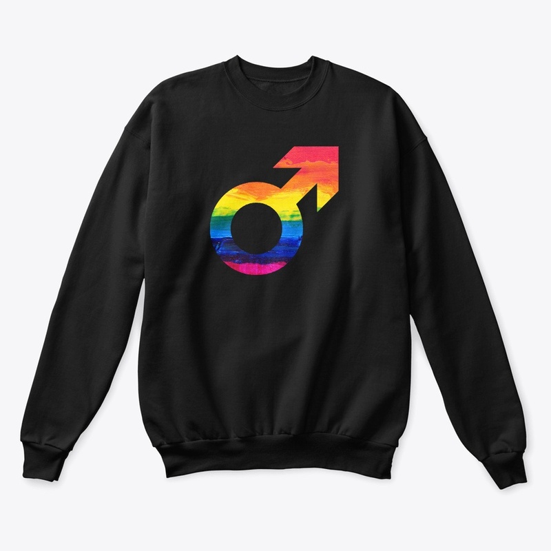 Symbolic Male LGBT Sweatshirt