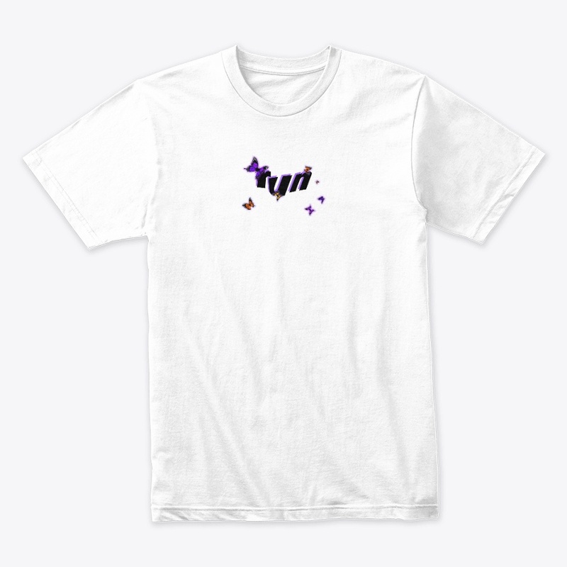 RUN "butterflies" tee