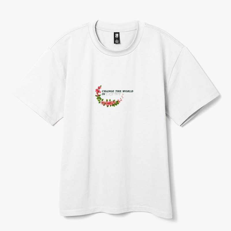 T-shirt Design with Flower