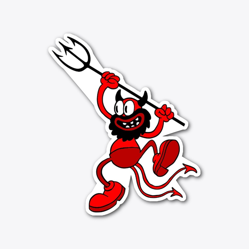 Dancing Devil - Sticker