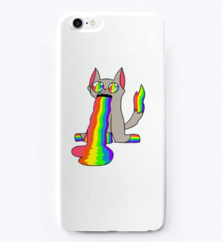 Rainbow Cat Phone Case