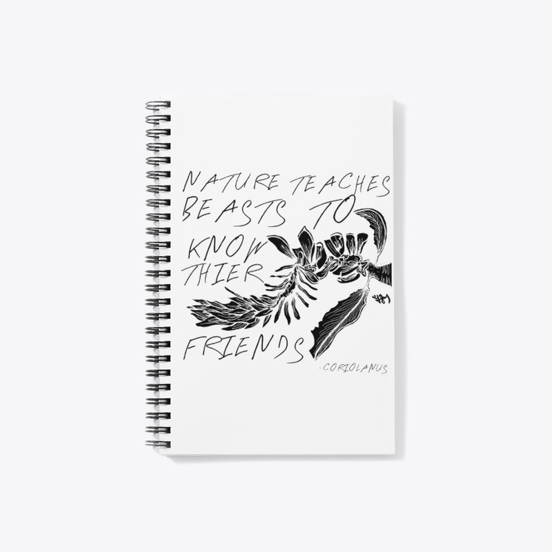 Shakespeare Coriolanus Botanical Merch