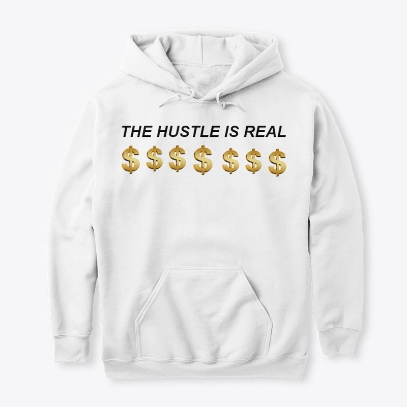 THE HUSTLE IS REAL-HOODIE-1