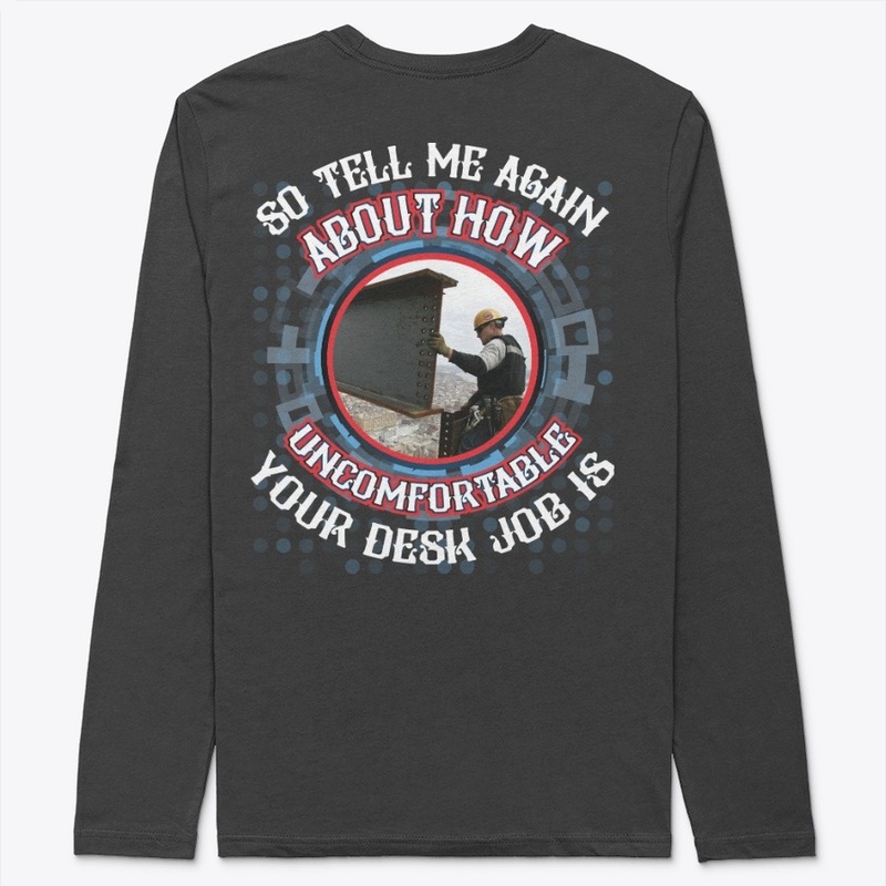 Not a desk Job - Ironworker Hoodie