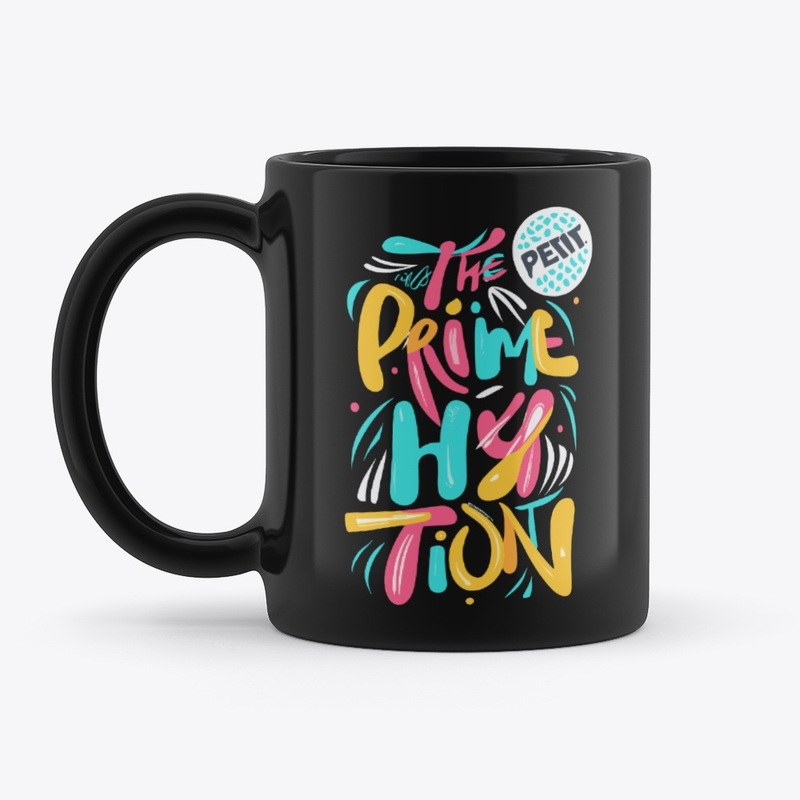 T-shirt design with "prime hydration"