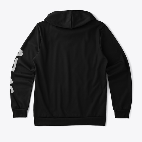 Atlas Premium Hoodie  Black T-Shirt Back