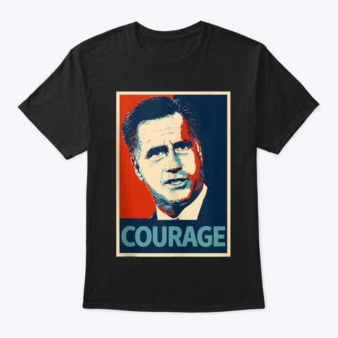 ✅Mitt Romney Tank Top😍 Black T-Shirt Front
