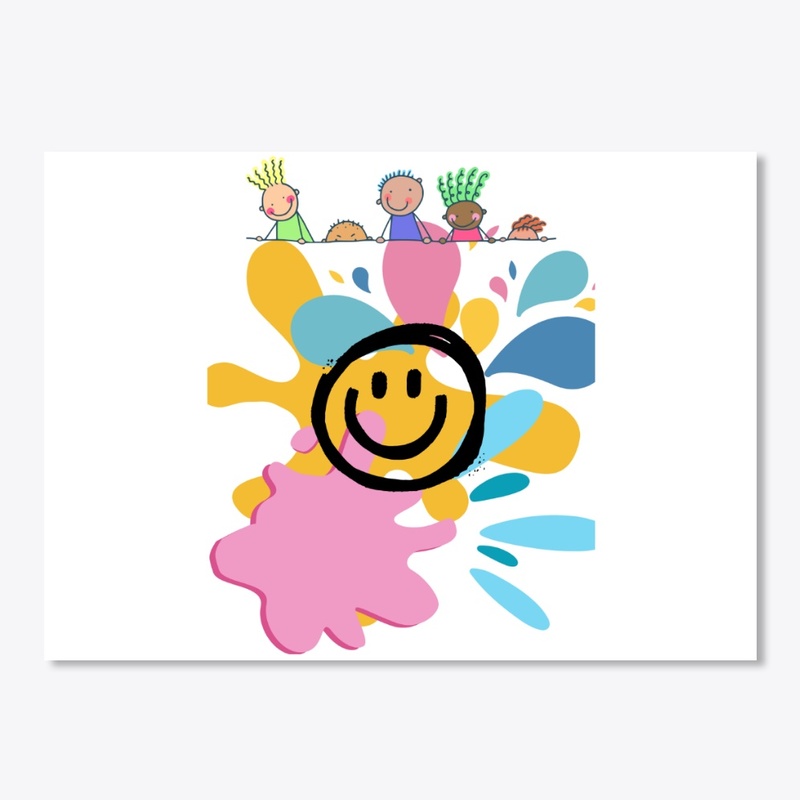  Colorful patches and smiley design!