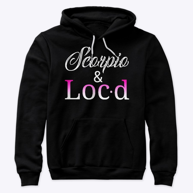 Scorpio & loc'd zodiac tee shirt