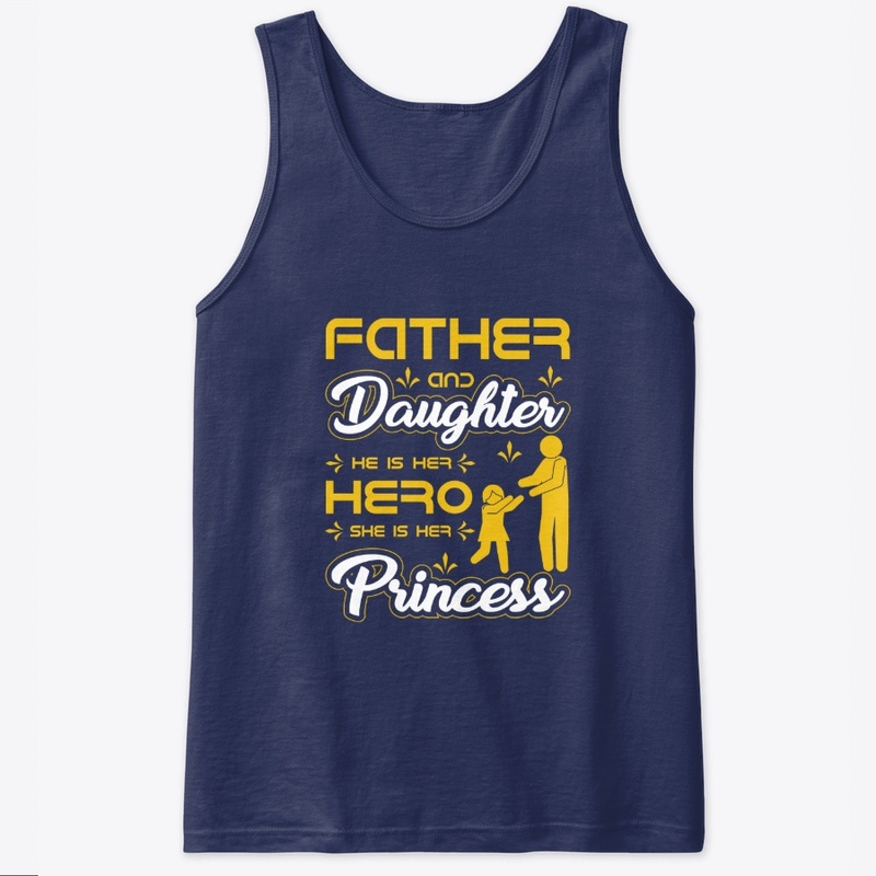 Father and Daughter T Shirt Design