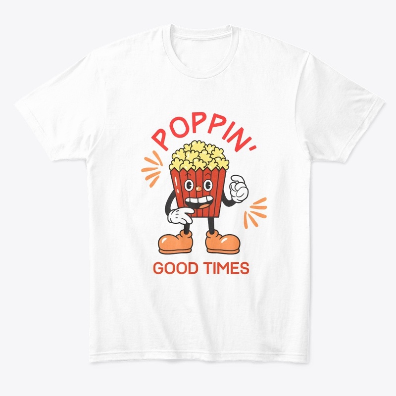Popcorn foodie design Printed