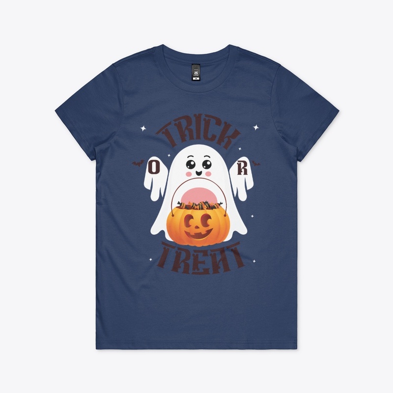 Trick or Treat – Cute Ghost