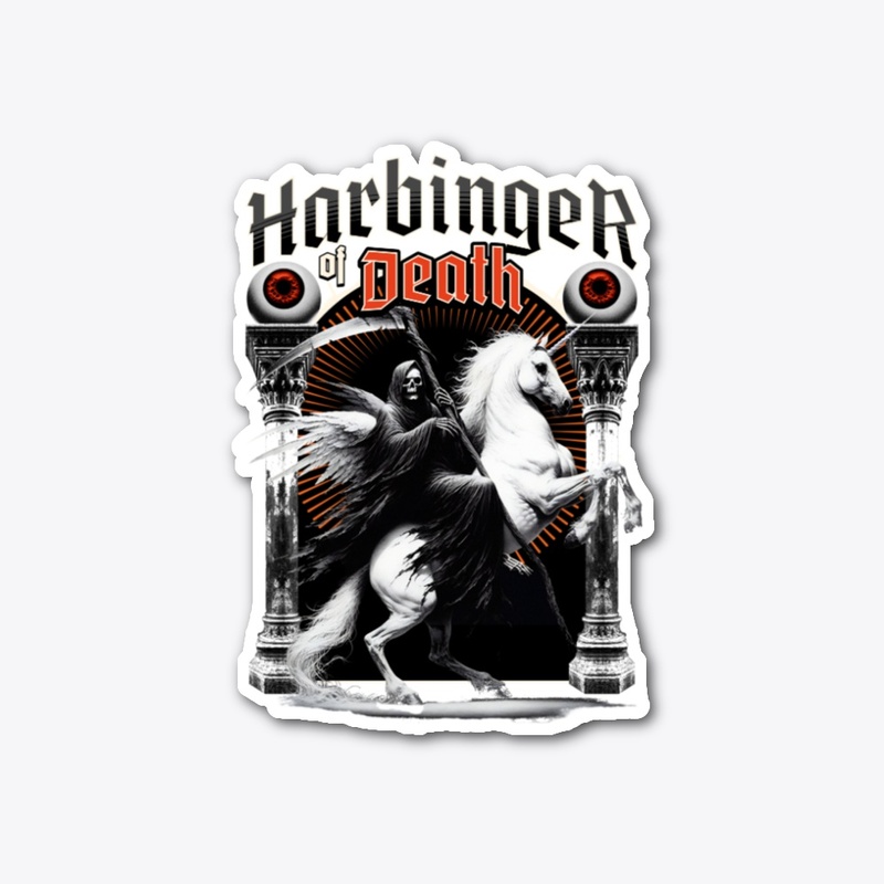 Harbinger Of Death Merch Gifts for Sale