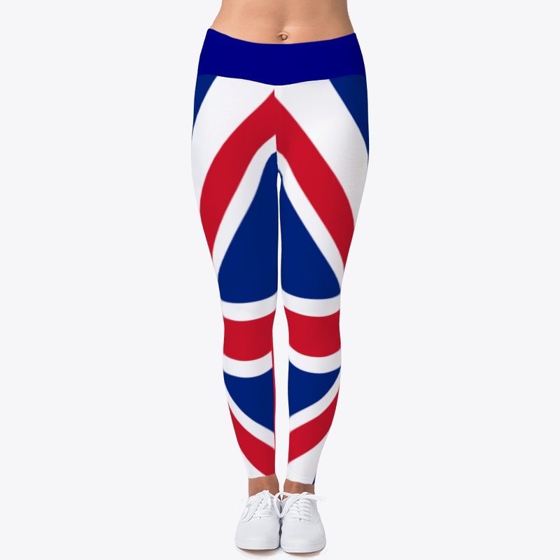 UK British Flag yoga fitness leggings