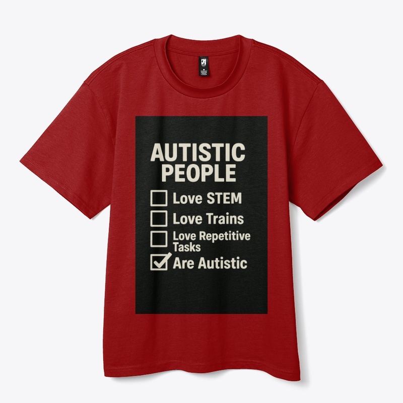 Autistic People Checkbox end stereotypes