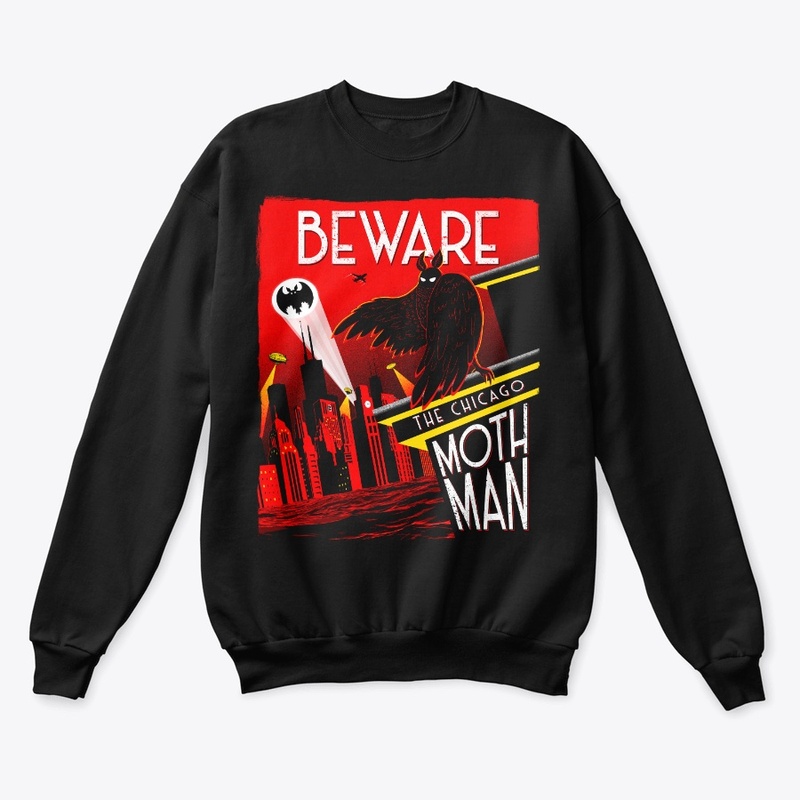 Beware the Chicago Mothman Shirt