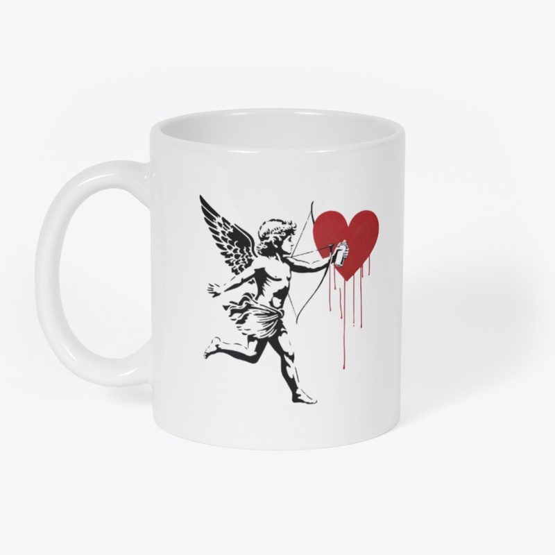 Cupid With Spray Can