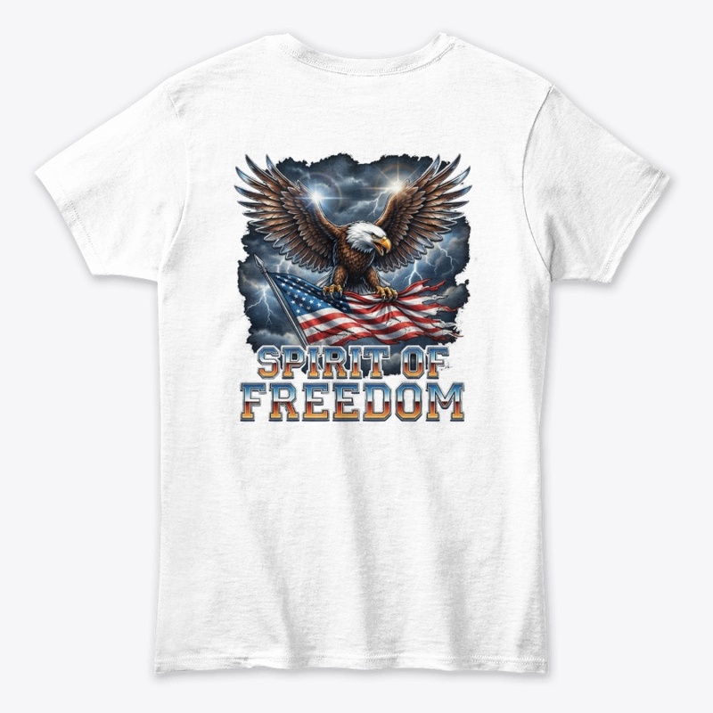 Spirit of Freedom Patriotic Eagle Tee