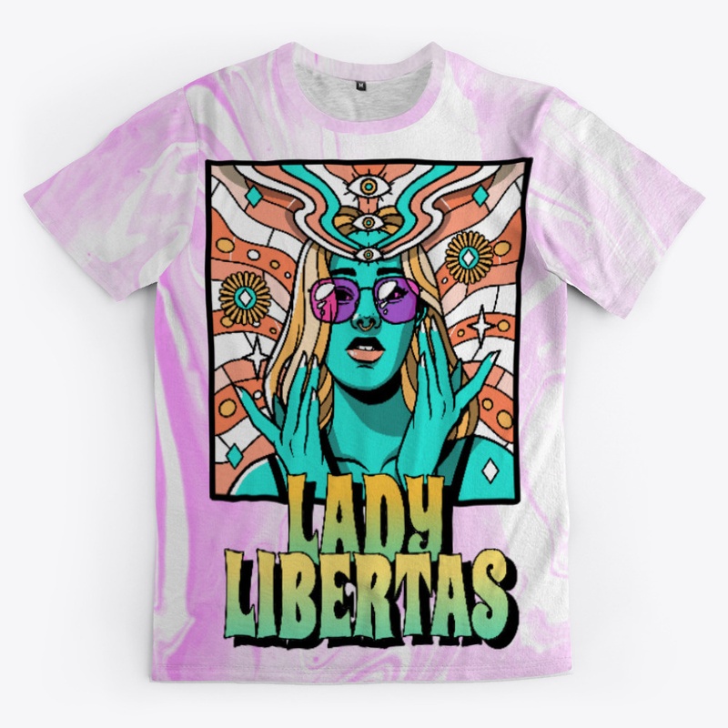 FULL PRINT LADY LIBERTAS