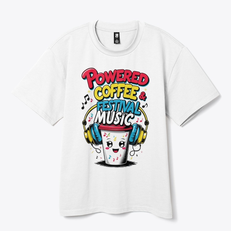 Coffee & Music Festival Vibe T-Shirt