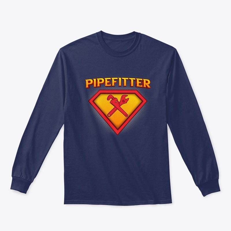 Cool Superhero Pipefitter Life