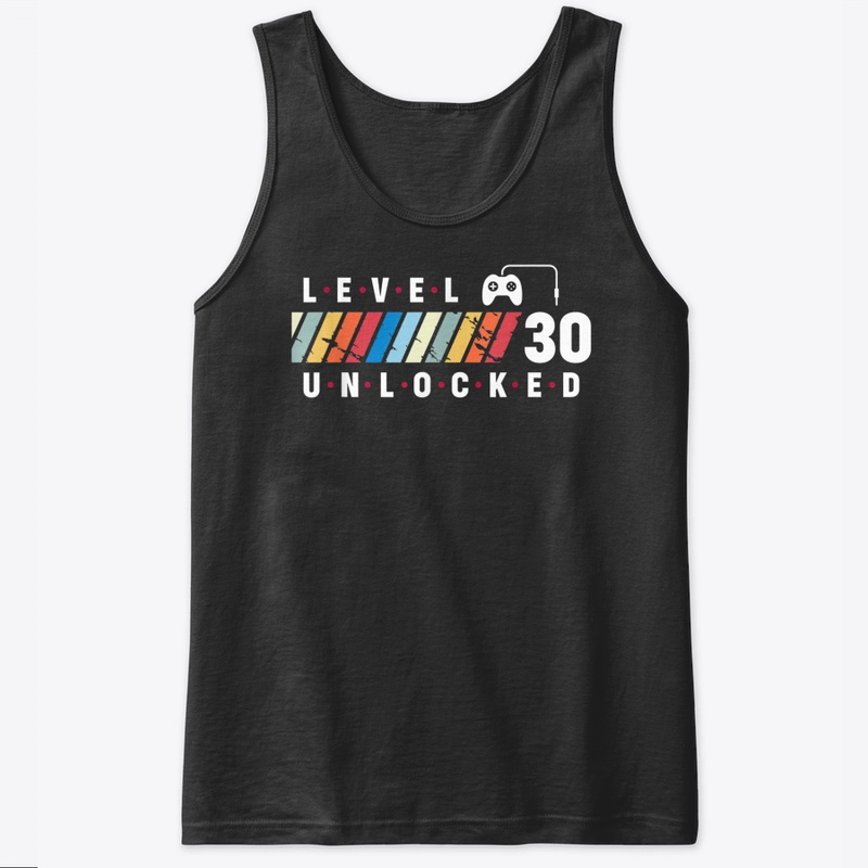 Level 30 Unlocked 30 Year Old Video Game
