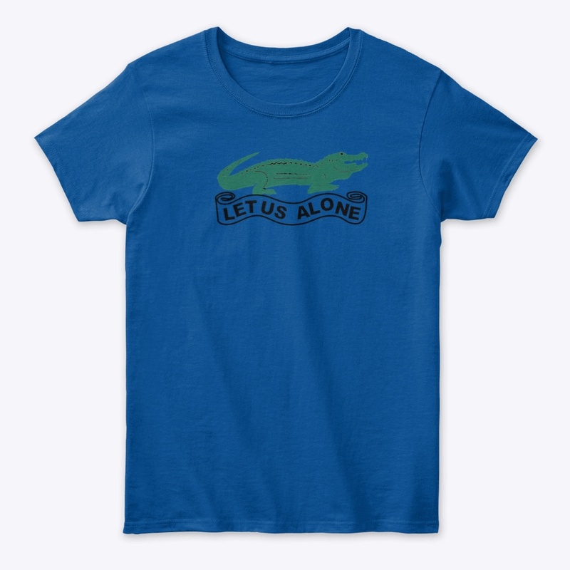 LET US ALONE Gator Logo Apparel Series