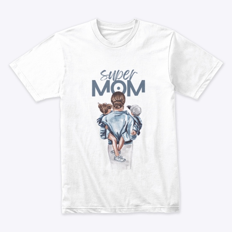 Super Mom Premium Tshirt for Women