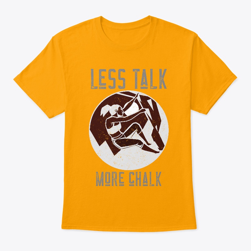 Less talk - More chalk design 