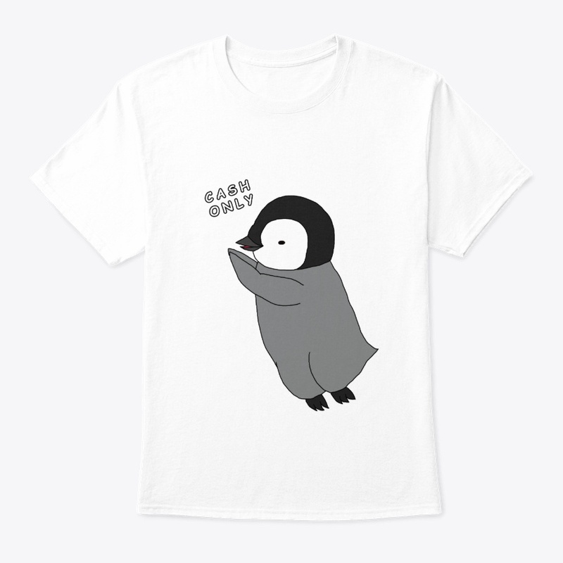 CASH ONLY - Cute Baby Penguin Design