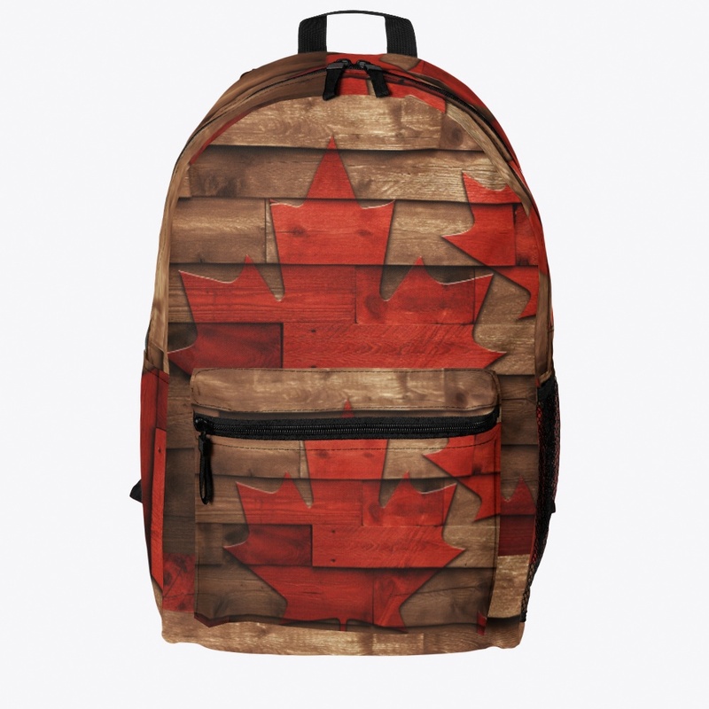 Canada Red Maple leaf Cabin