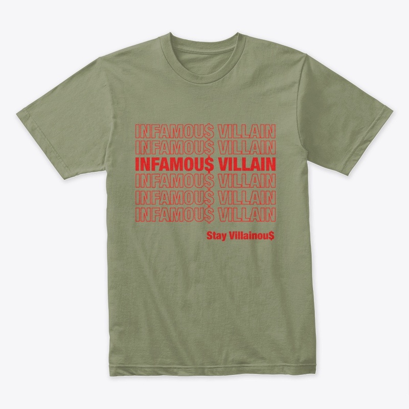 TAKEOUT BAG INFAMOU$ VILLAIN