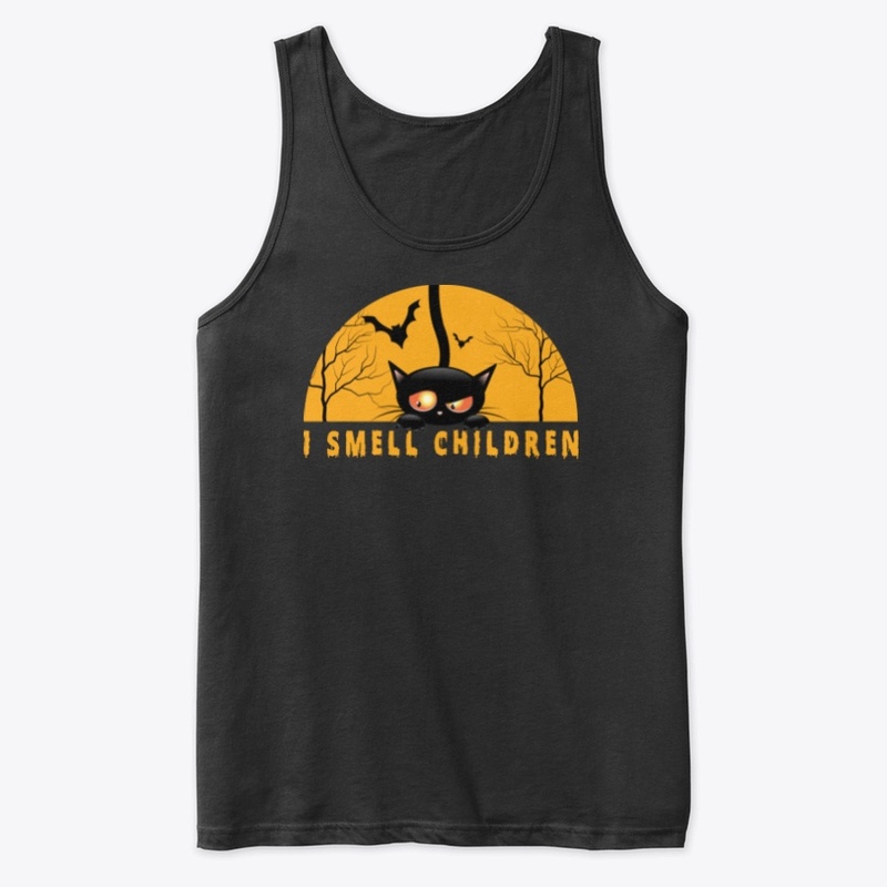 Black Cat Halloween T-Shirt