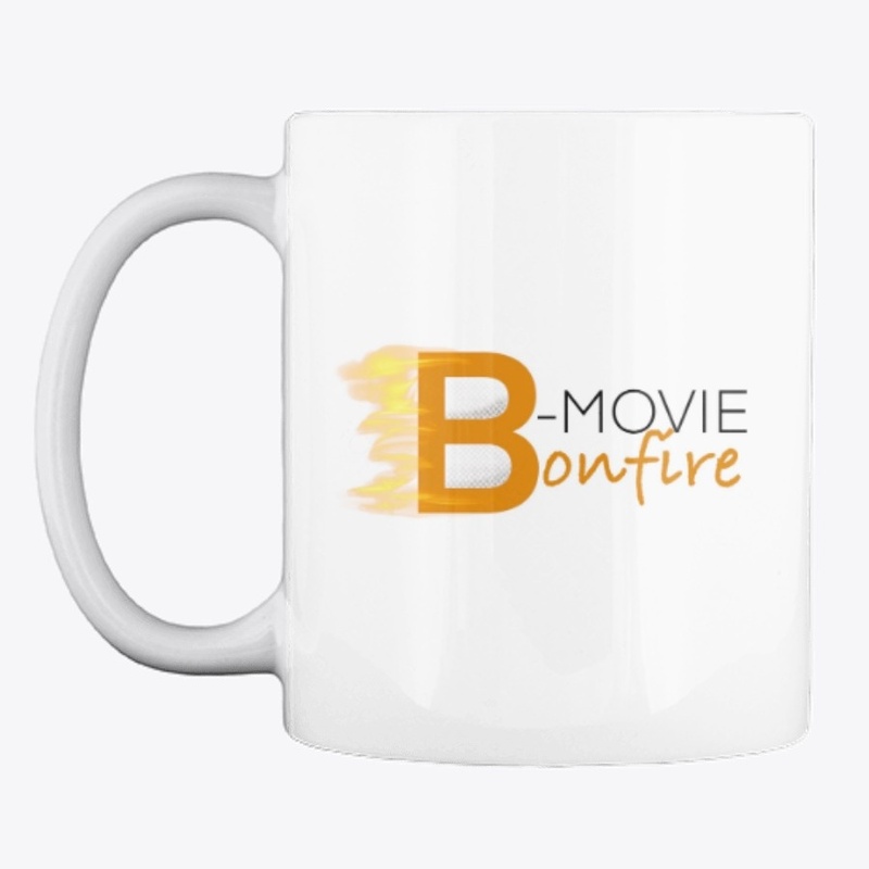 White B Movie Mug