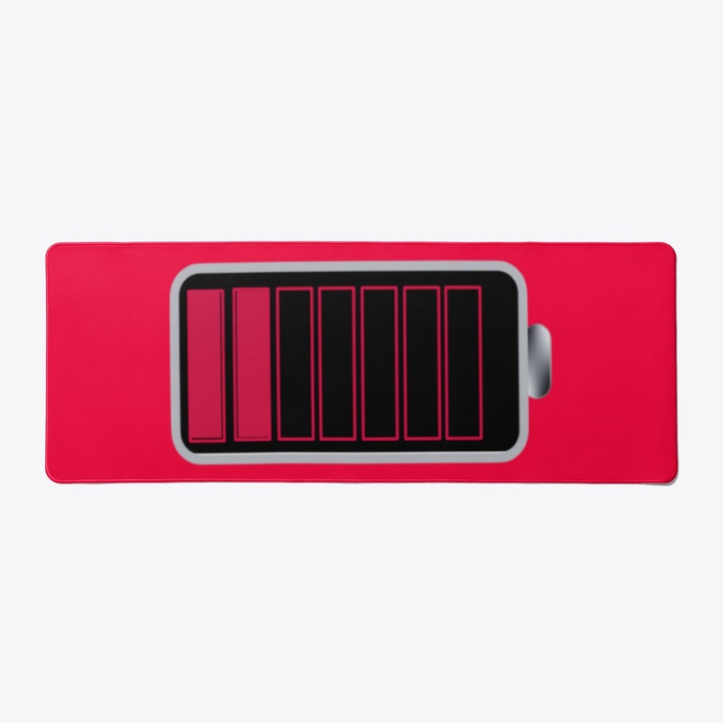 GREAT Low battery icon BLACK SLIDES