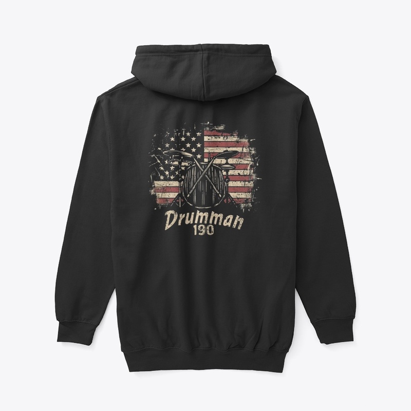 DM190 USA2 Zip Hoodie