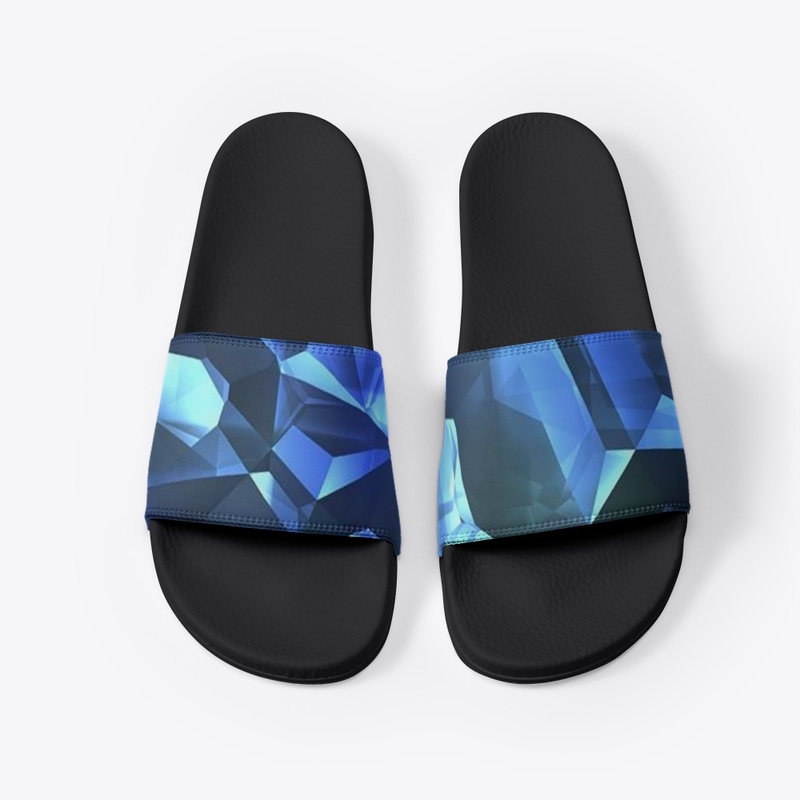 Blue Crystal Pattern