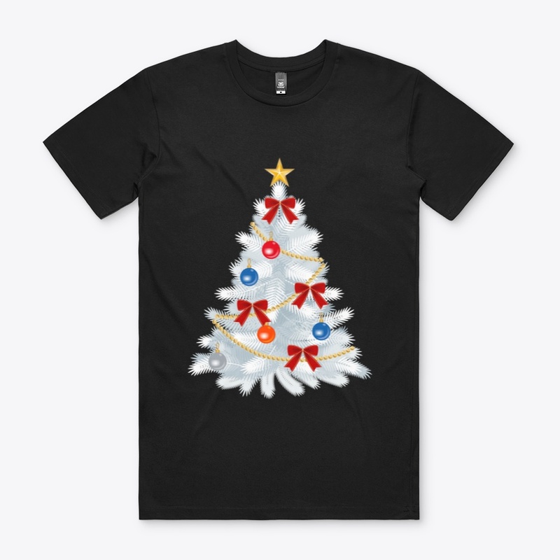 White Christmas Tree