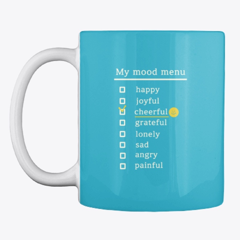 My mood menu(cheerful)