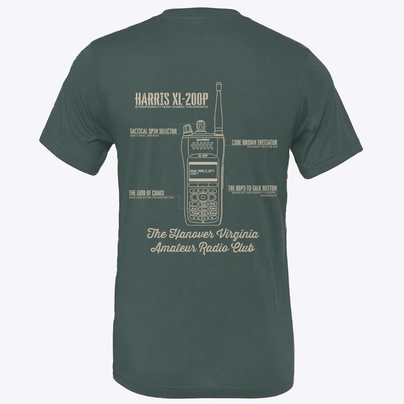 HVARC XL-200P Field Guide Tee
