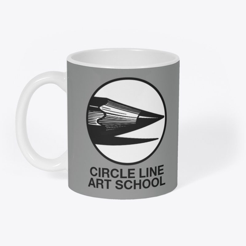 Circle Line Art School Mug 