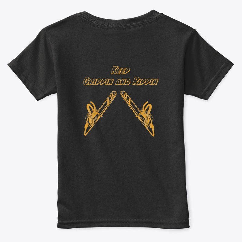 Keep Grippin and Rippin Black and Gold