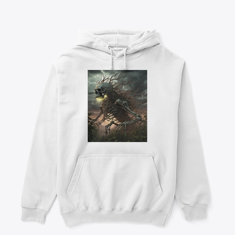Haunting Skeletal Creature Storm