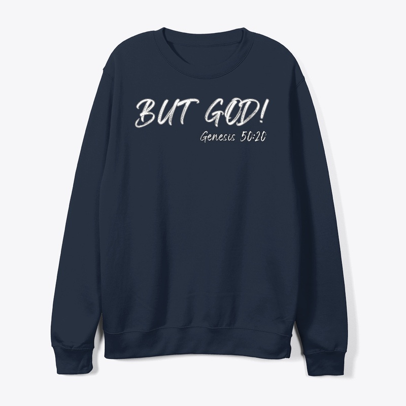 But GOD!/ white