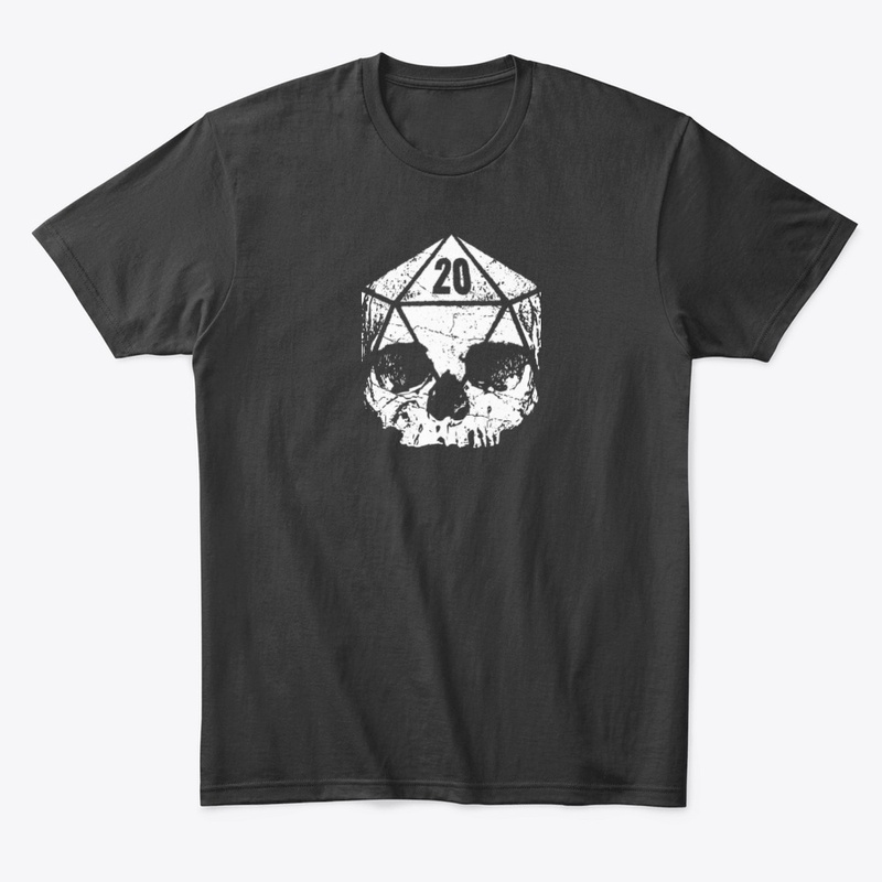 Dice Skull RPG Gaming D20