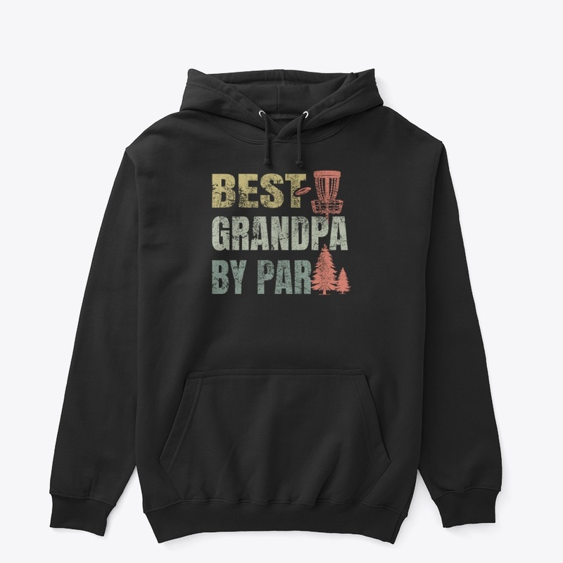 Best Grandpa By Par Disc Golf T-shirt
